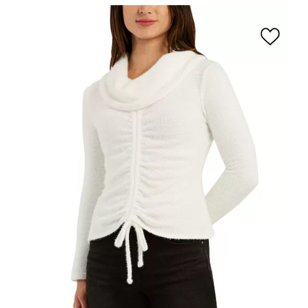 BCX Macy's Juniors Cowl Neck Ruched Top